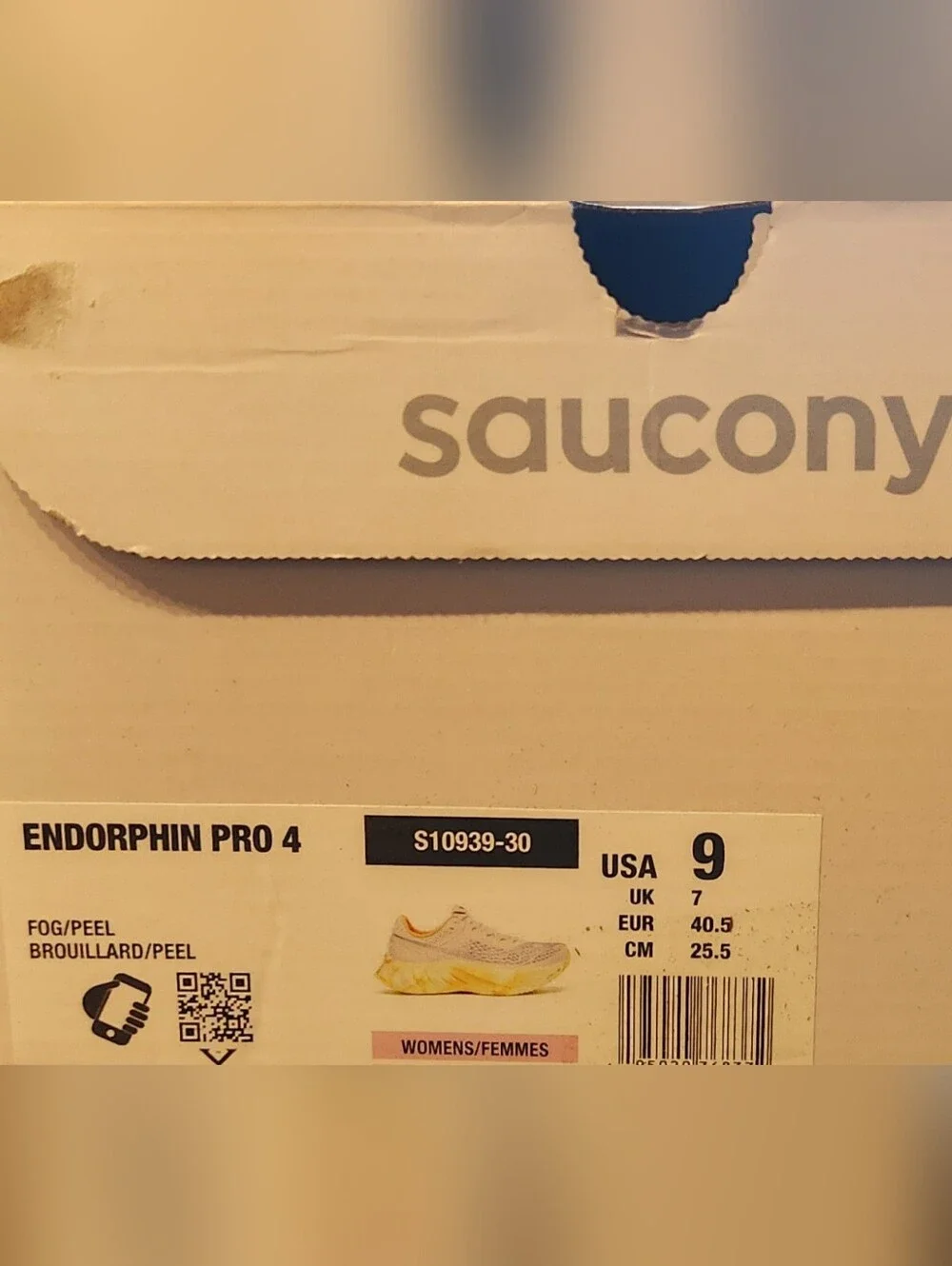 Saucony Endorphin Pro 4 Running Shoes Womens Size 9